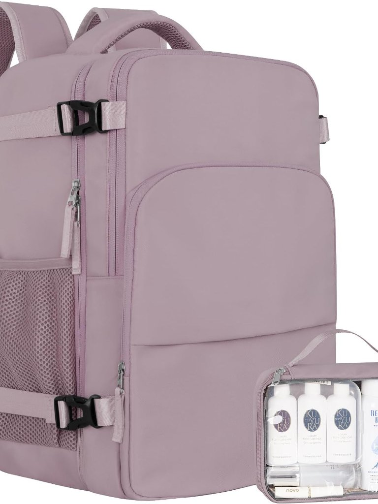 Travel Laptop Backpack For Women, Personal Item Size Flight Approved, 16 Inch La